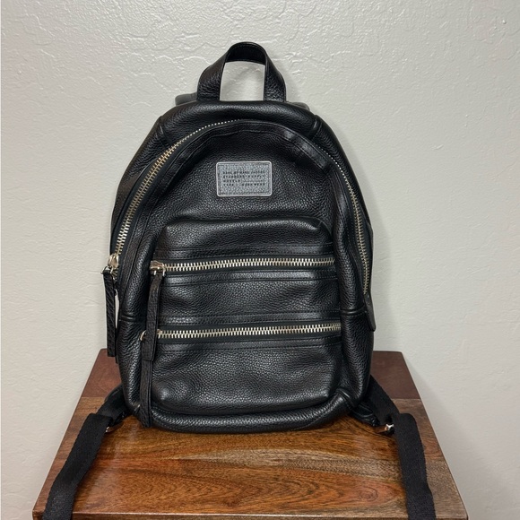 Marc By Marc Jacobs Black Leather Backpack